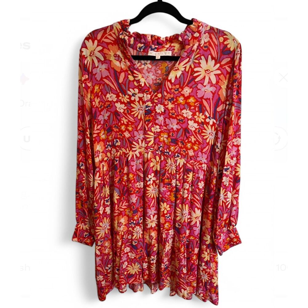 KARLIE Floral Dress